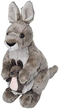 PELUCHE KANGOUROU AVEC BÉBÉ 12